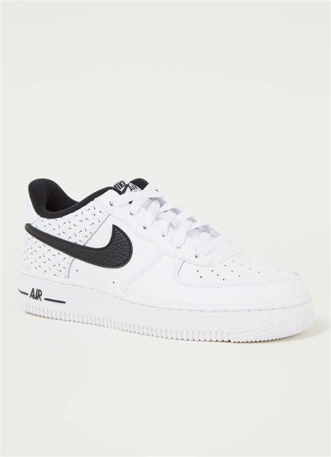 Nike Air Force 1 '07 sneaker van leer • Wit • deBijenkorf.be